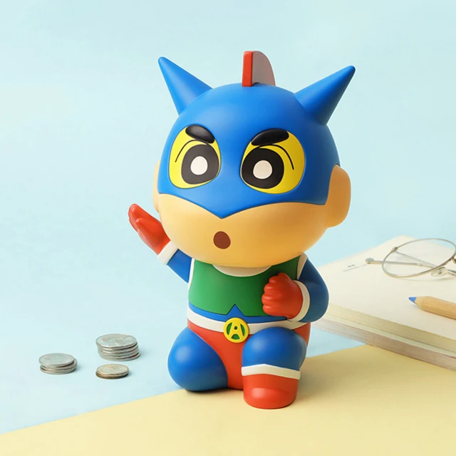 Norns 蠟筆小新動感超人造型存錢筒