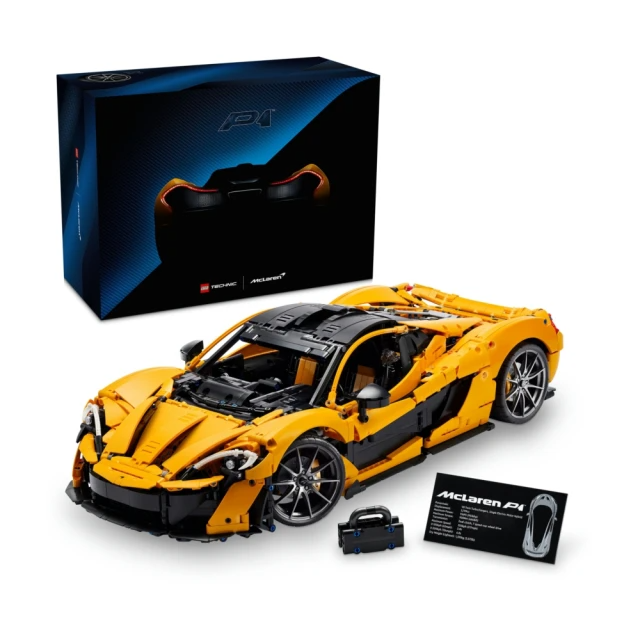 LEGO 樂高 科技系列 42172 McLaren P1(麥拉倫跑車 模型 居家擺設 禮物)