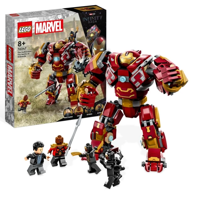 LEGO 樂高 Marvel超級英雄系列 76247 The Hulkbuster: The Battle of Wakanda(漫威機甲 浩克毀滅者)