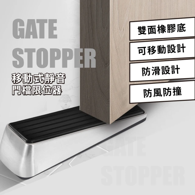移動式靜音門檔限位器