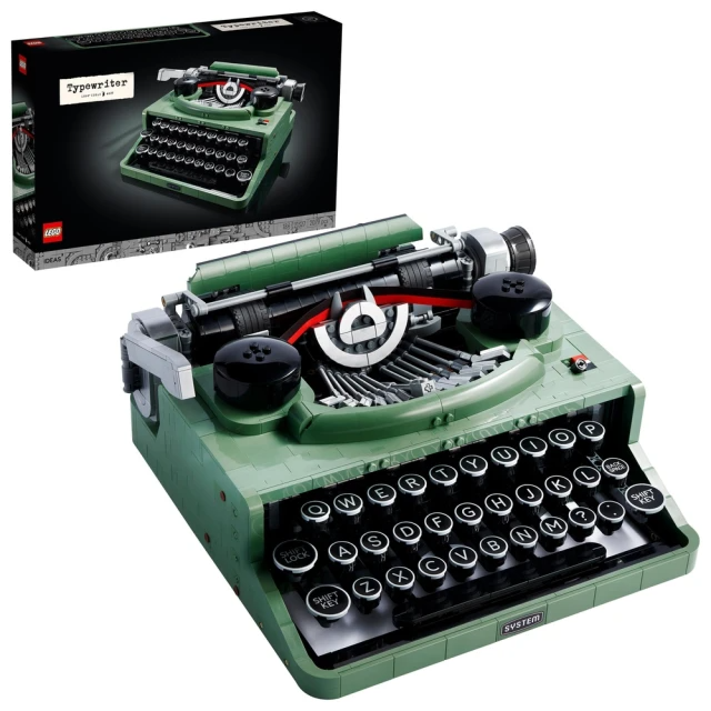 LEGO 樂高 Ideas 21327 打字機(鍵盤 Typewriter 禮物 居家擺設)