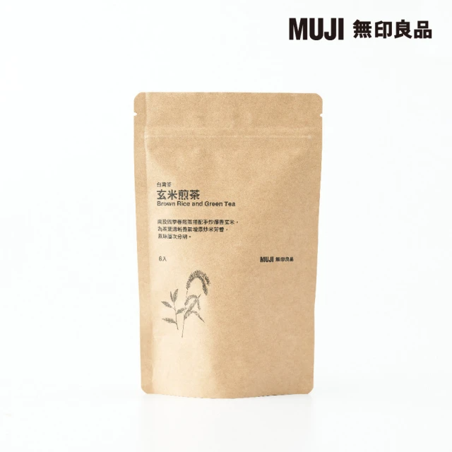 MUJI 無印良品 台灣茶-玄米煎茶 (4g*6入/包)