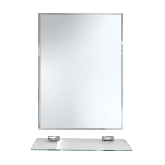 海德廚衛 歐式精品防蝕除霧浴鏡-直向/附平台+平台夾