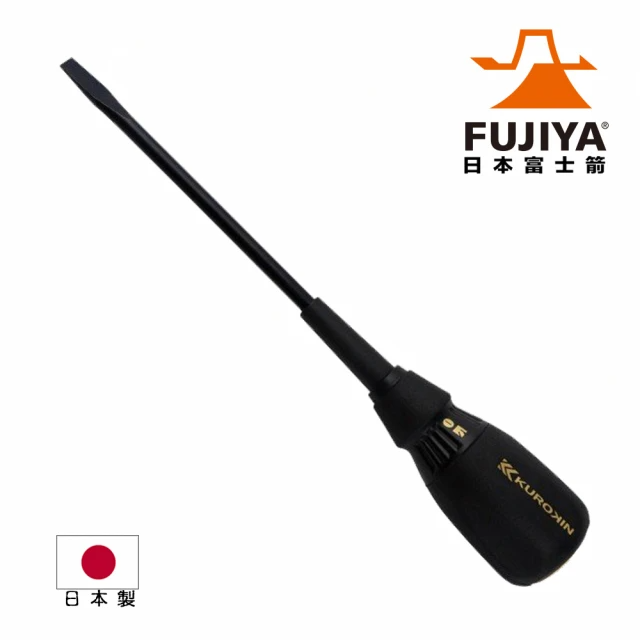 Fujiya 富士箭  貫通起子6.0x150mm-黑金#566K-BG