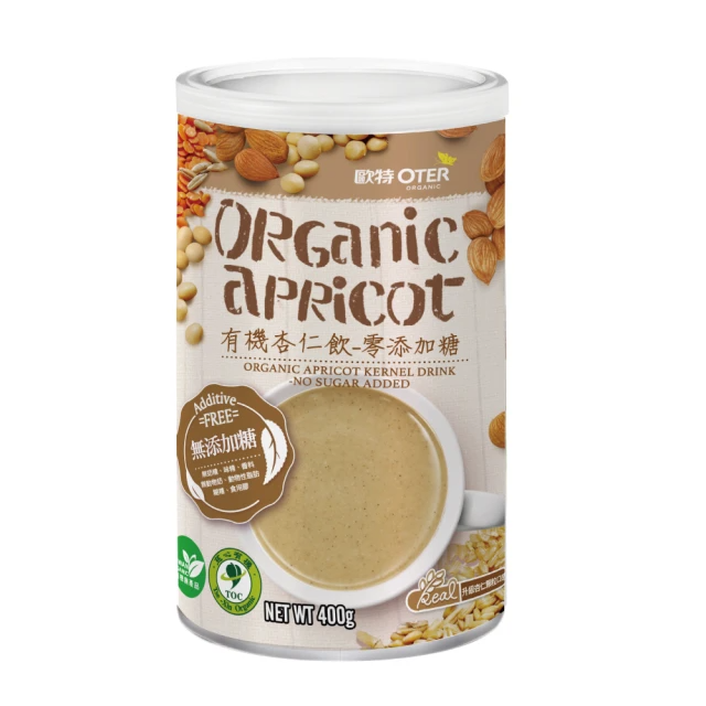OTER 歐特 有機無糖杏仁飲（400g）