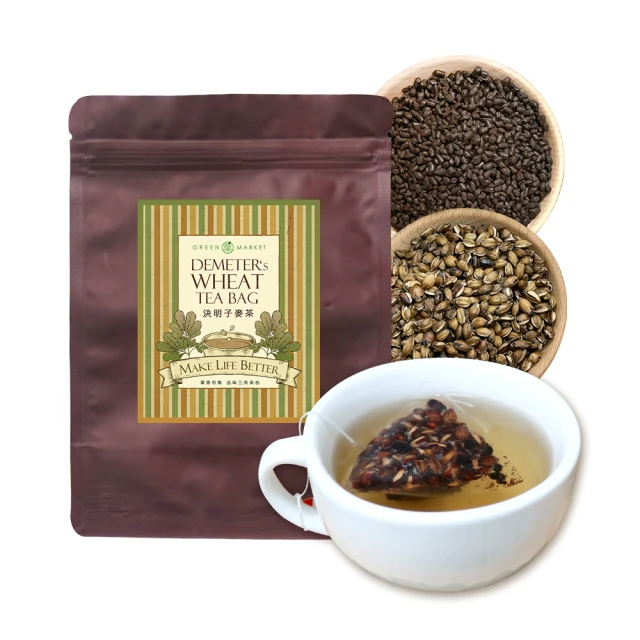 狄蜜特的麥穗-決明麥茶-三角茶包 (6g*10入/袋)