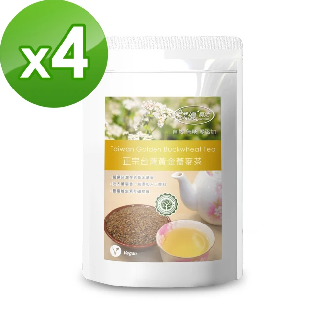 樸優樂活 正宗台灣黃金蕎麥茶 (7g*10入*4袋)