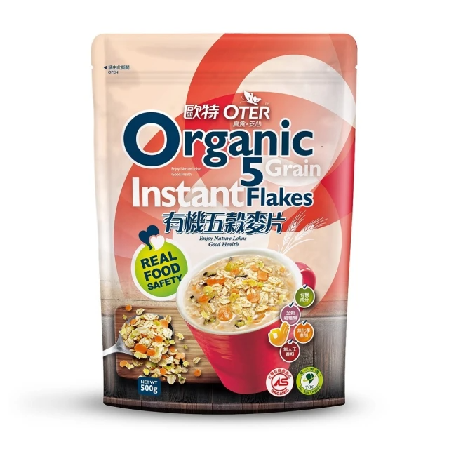 OTER 歐特 有機五穀麥片（500g）