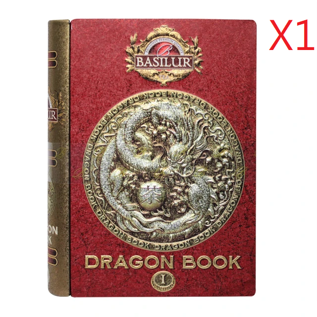 Basilur 錫蘭茶 72379 Dragon Book 錫蘭花茶 (100g/盒)