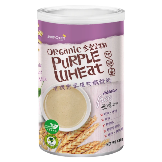 OTER 歐特 有機紫麥植物纖穀奶（430g）