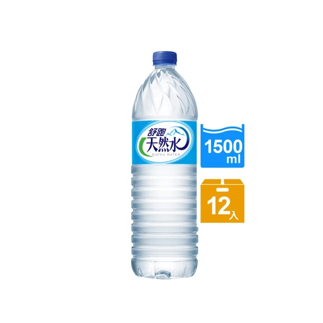舒跑 天然水 1500mlx12入