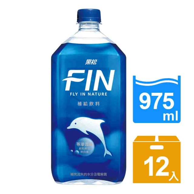 黑松 FIN 補給飲料 975mlx12入
