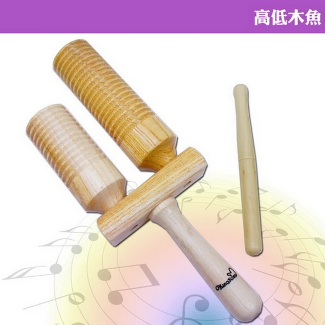 美佳音樂 打擊樂器 高低木魚