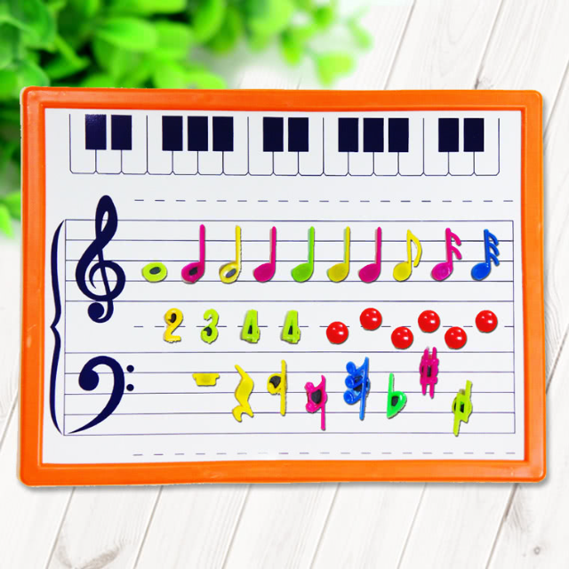 美佳音樂 音符磁鐵板(贈音符磁鐵)