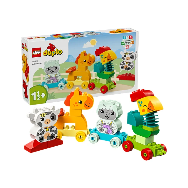 LEGO 樂高 得寶系列 10412 動物火車