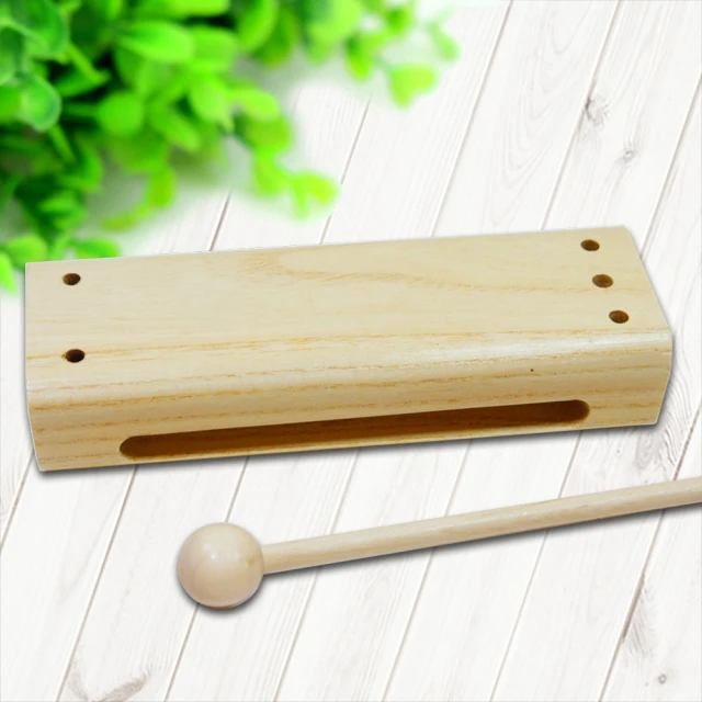 美佳音樂 打擊樂器 西式木魚(附棒)