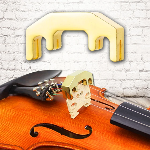 美佳音樂 小提琴金屬消音器