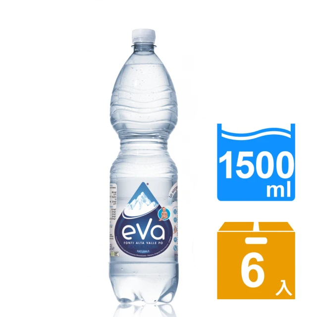 義大利eva 高峰天然礦泉水 (1500ml*6入/箱)