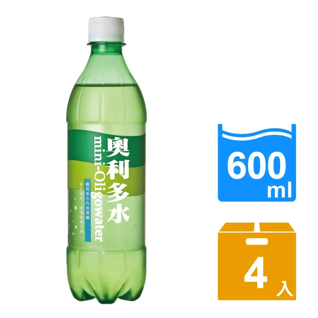 金車 奧利多水 600mlx4入