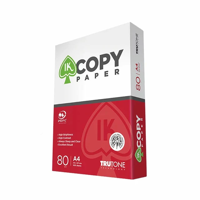 IK COPY A4影印紙-80磅（5包/箱）