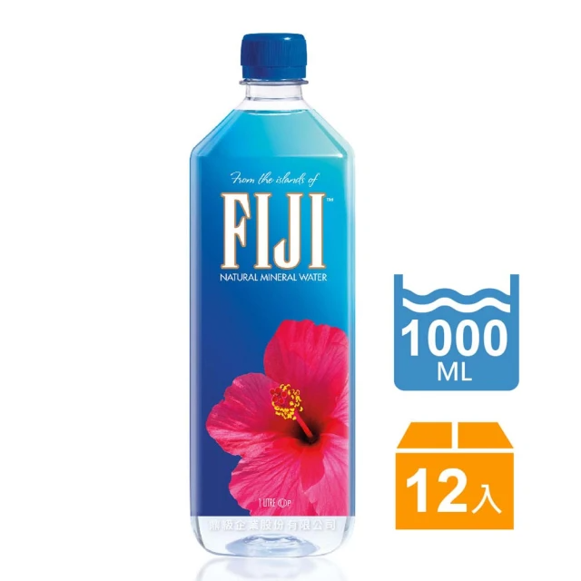 FIJI斐濟 天然深層礦泉水 (1000ml*12入/箱)