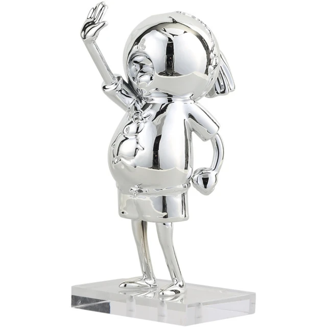 輕奢電鍍樹脂人物擺飾