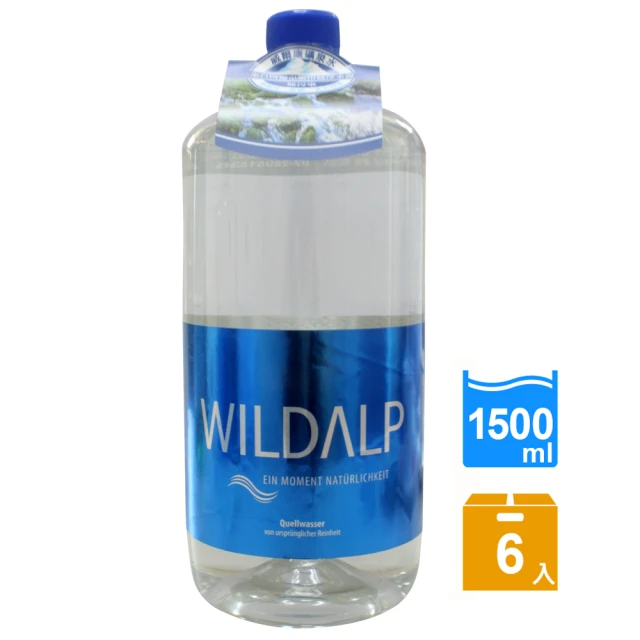 WILDALP 奧地利天然礦泉水 (1500ml*6入/箱)