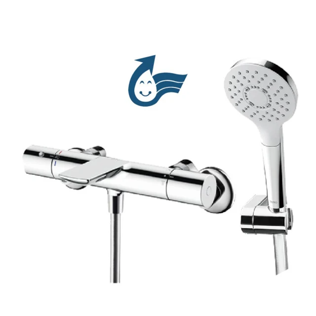 TOTO-淋浴用控溫龍頭 TBV03428P-S2 三段式蓮蓬頭