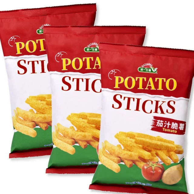 統一生機 茄汁脆薯 (50g*3包)