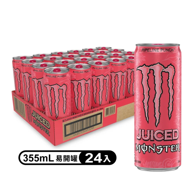 Monster Energy 魔爪管浪潘趣碳酸能量飲料 355mlx24入