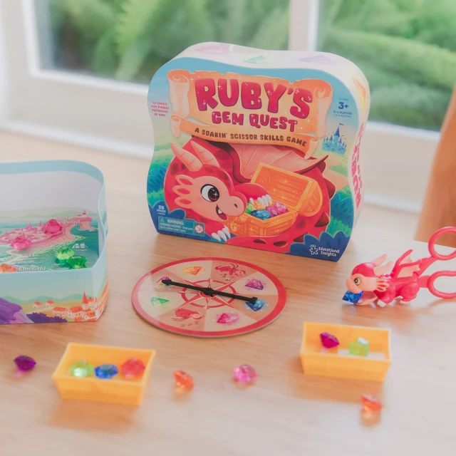 Educational Insights 美國 親子互動桌遊 飛龍寶石大冒險(益智玩具)