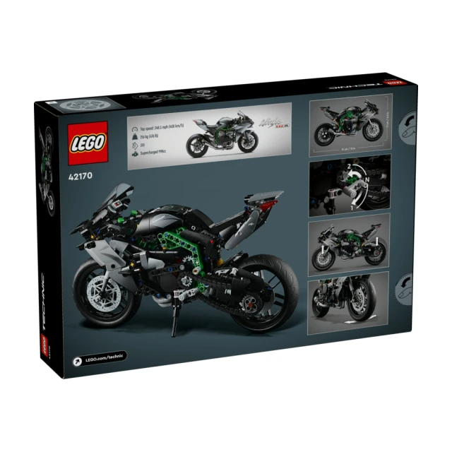 LEGO 樂高 科技系列 42170 Kawasaki Ninja H2R Motorcycle