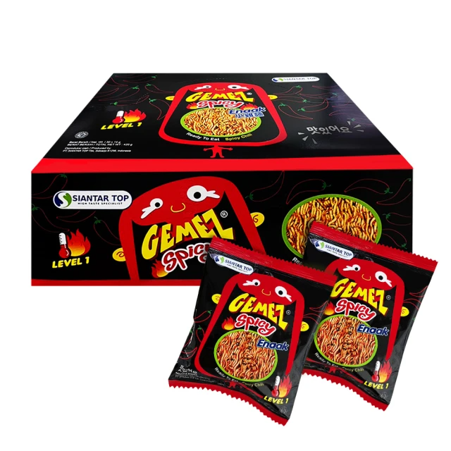 enaak 小雞麵 香脆點心麵 辣味(14g*30包/盒)