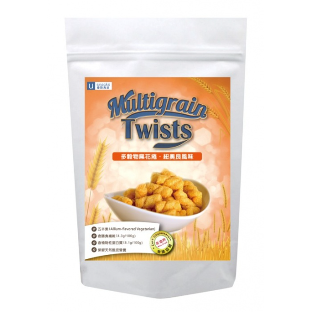 優穀食品 多穀物麻花捲-紐奧良風味（120g）