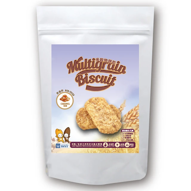 優穀食品 多穀物米餅-焦糖口味（120g）