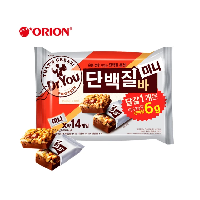 好麗友 Dr.You迷你大豆蛋白堅果棒202.5g