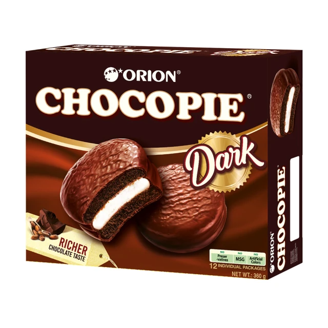 好麗友 黑巧克力派(360g)