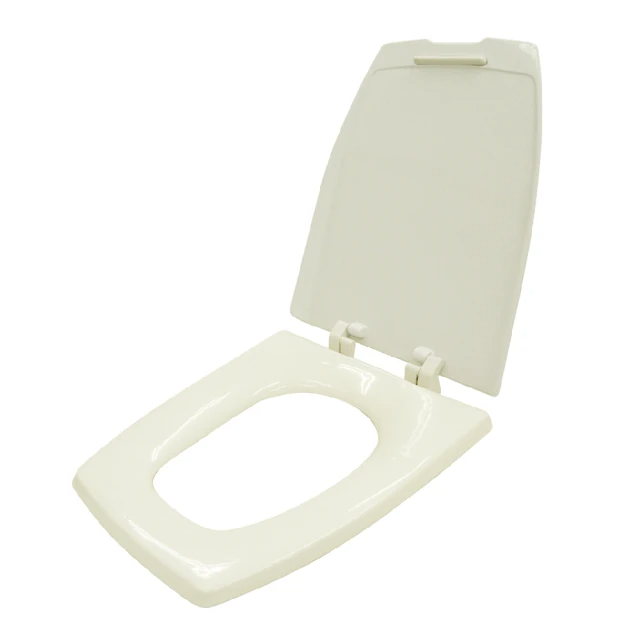 海德廚衛 通用型單體方形馬桶蓋(牙色)