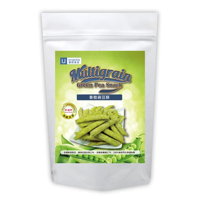 優穀食品 香脆碗豆酥（100g）