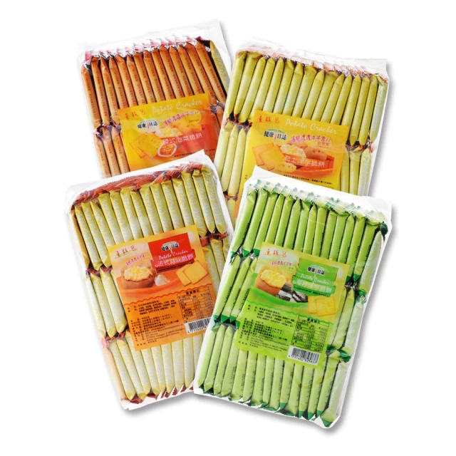 健康日誌 洋芋脆餅量販包(408g)