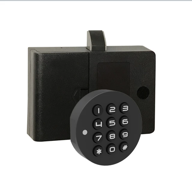 Viita-簡易安裝智能按鍵式密碼鎖(黑色)