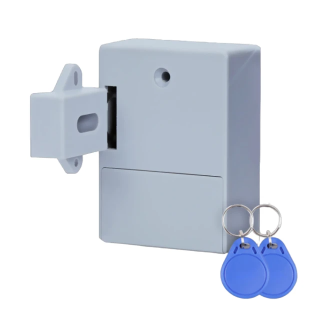 智能感應隱形暗櫃電子感應鎖(灰色)