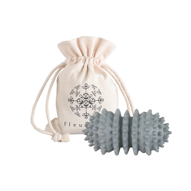 Fleurient芙樂莉 舒壓按摩球-刺刺花生/深層及末梢按摩球1顆-附收納袋