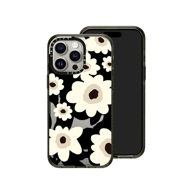 Casetify iPhone 15 Pro Max 耐衝擊保護殼-罌粟花(支援無線充電)