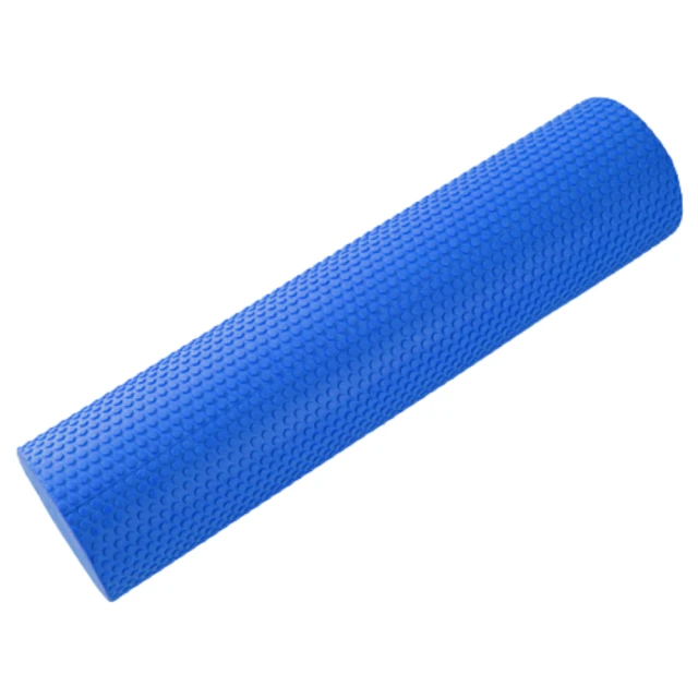 樂茲赫LEZER 實心瑜珈柱 瑜珈滾筒 (90公分 臺灣製造 藍色款)