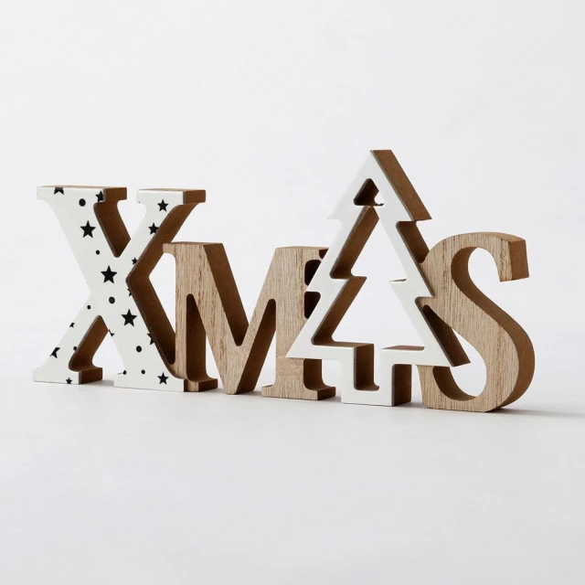 宜得利家居 WOOD聖誕擺飾 XMAS N4BT