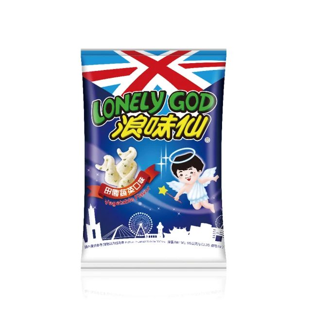 旺旺LONELY GOD浪味仙 田園蔬菜 95g