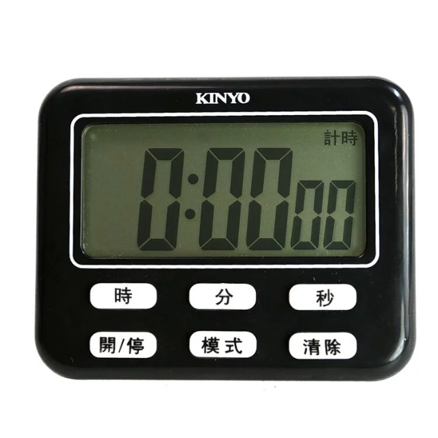 KINYO 電子式計時器數字鐘(TC-10)