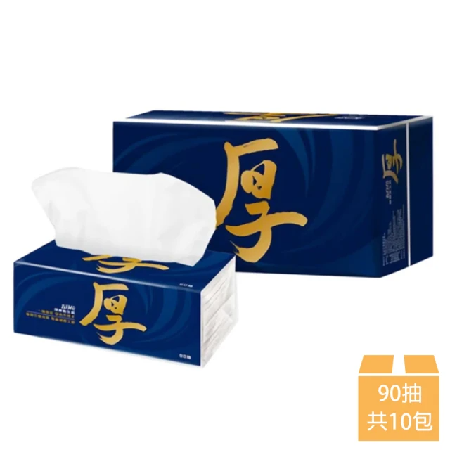 MAY FLOWER 五月花 厚棒抽取式衛生紙 (90抽*10包/串)