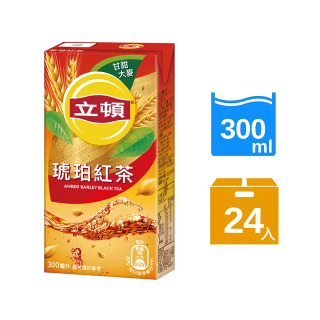 立頓 琥珀紅茶 300mlx24入